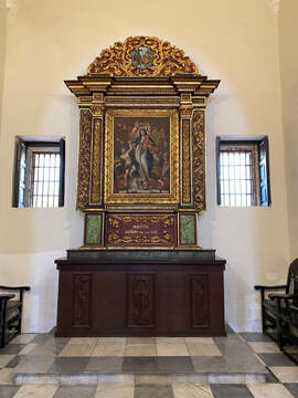 Picture af kapel hvor Columbus lå